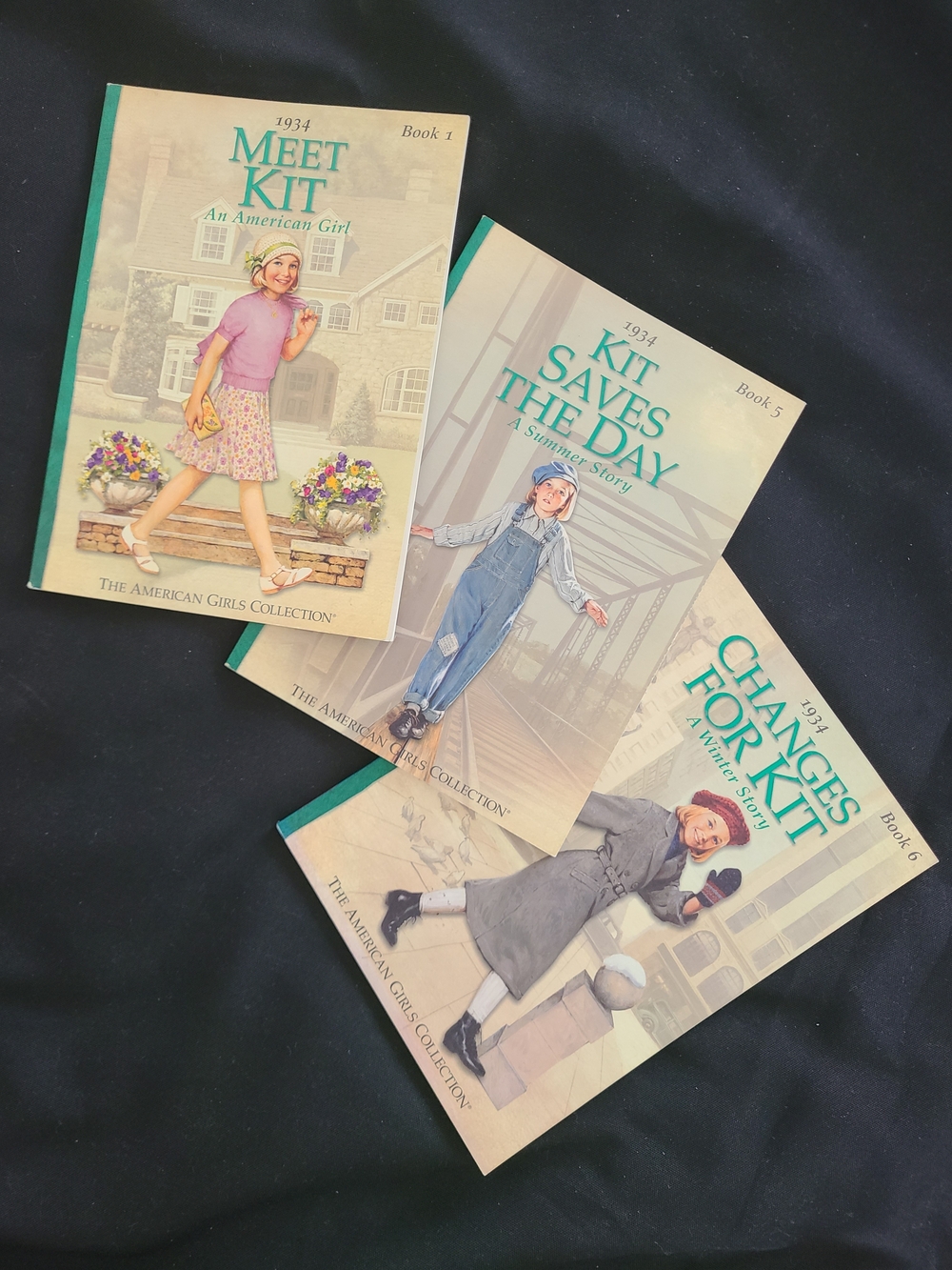 American Girls Collection "Kit" Trio Book 1, 5 & 6